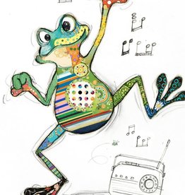 Incognito Kooks - Freddy frog - Blank 5” x 7”