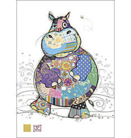 Incognito KOOKS - HARRY HIPPO - BLANK (5" X 7")