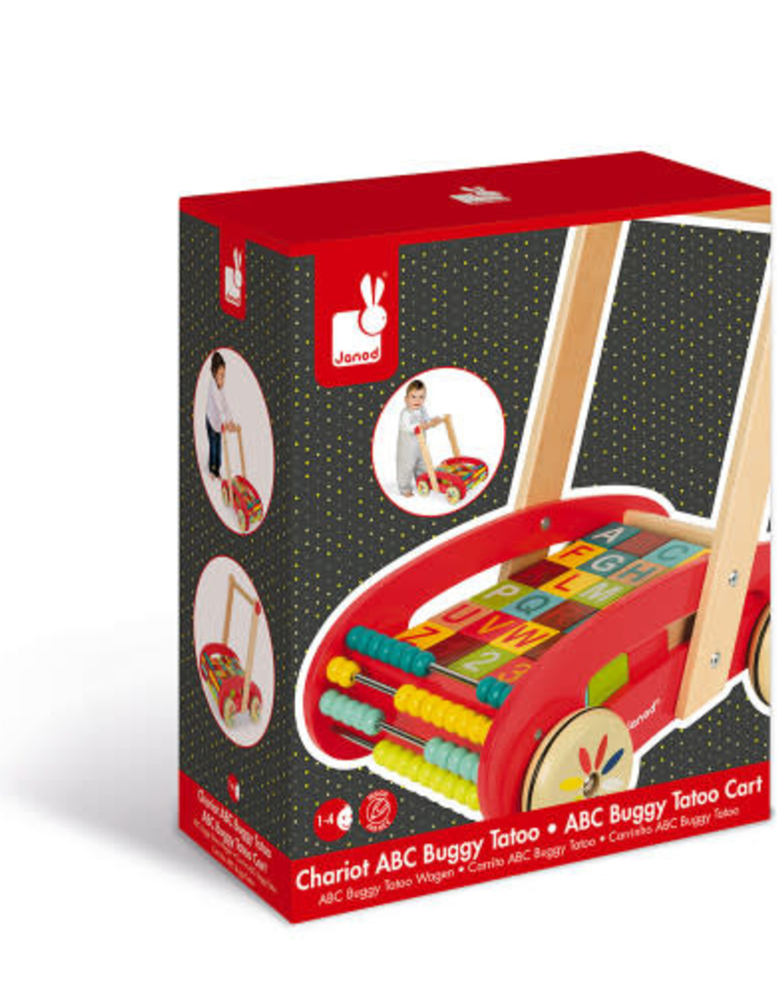 Janod Cart With Abc Blocks Monkey Mountain Toys Games Janod Cart With Abc Blocks Monkey Mountain Toys Games