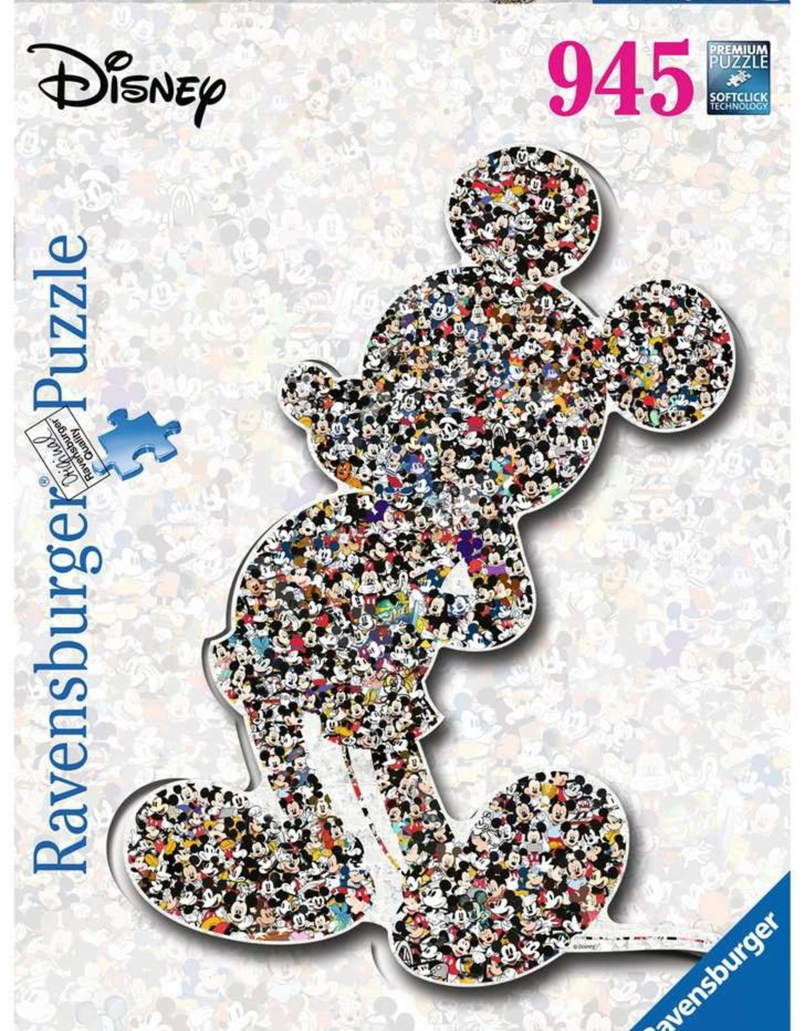 Ravensburger Shaped Mickey (945pc Shaped Puzzle) RAV16099