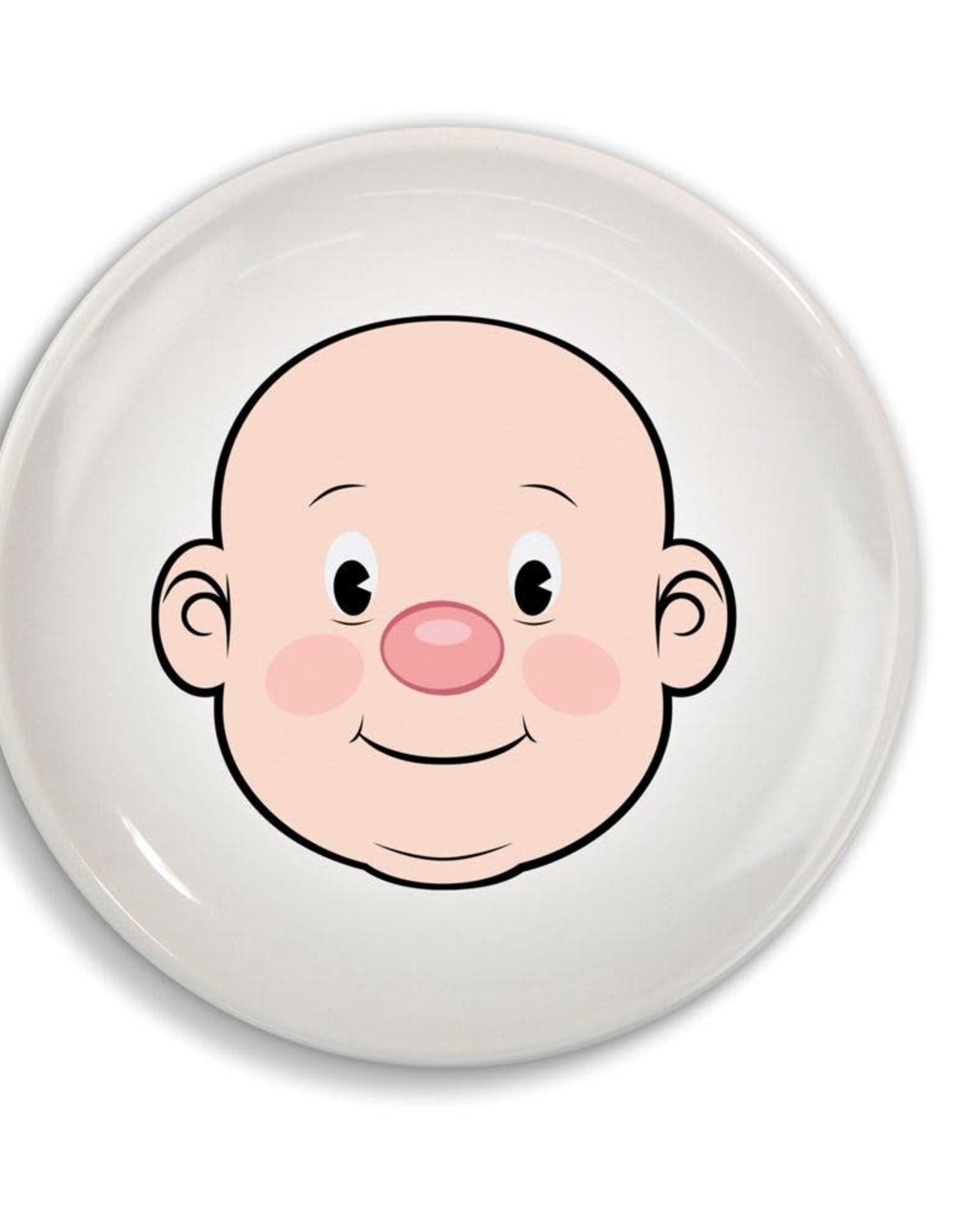 Fred & Friends FRED FOOD FACE - DINNER PLATE WHT