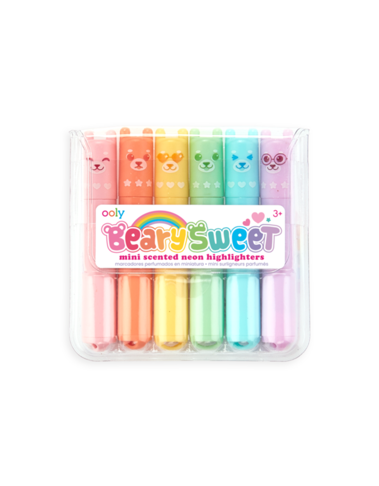 OOLY BEARY SWEET MINI SCENTED HIGHLIGHTERS - SET OF 6