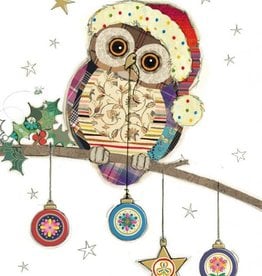 Incognito Cards CHRISTMAS-Kooks-Owl-Blank(5"X7")