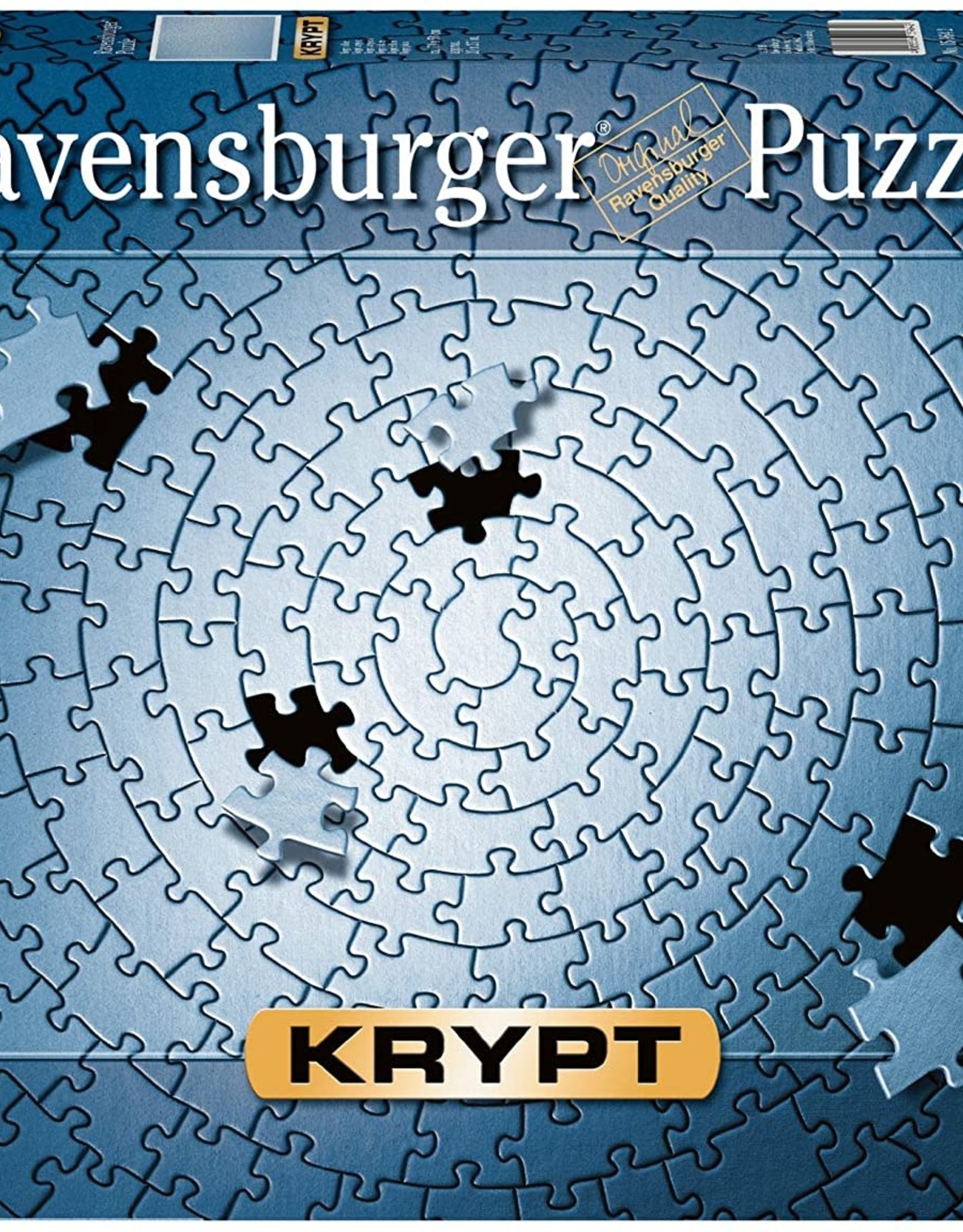 Ravensburger Krypt - Silver 654pc RAV15964