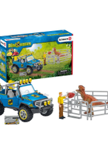 Schleich DINOSAURS Off-Road Vehicle with Dino Outpost 41464