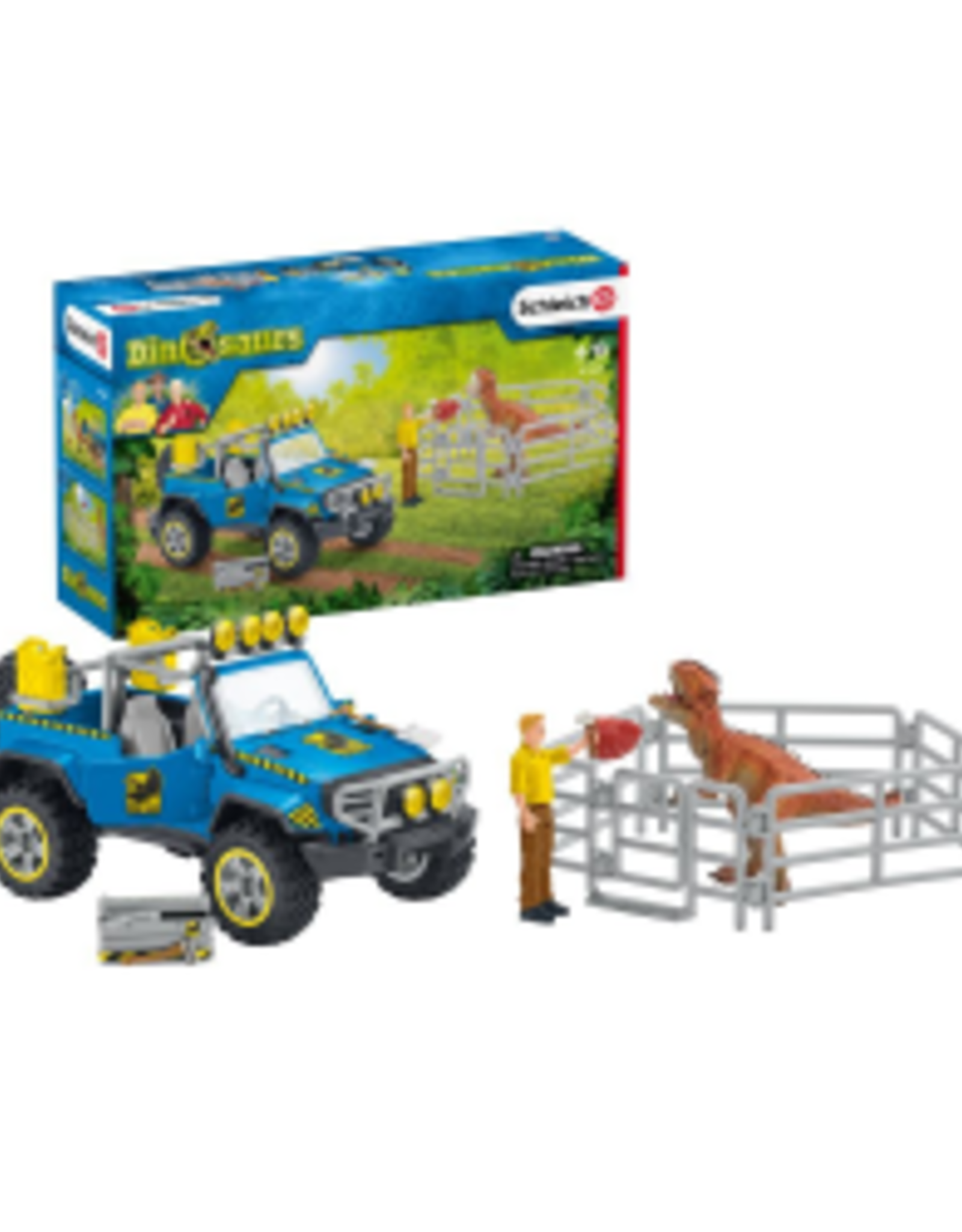 Schleich DINOSAURS Off-Road Vehicle with Dino Outpost 41464