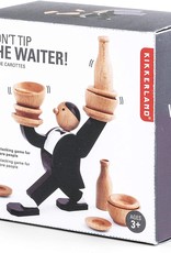 Kikkerland STACKING GAME DON'T TIP THE WAITER