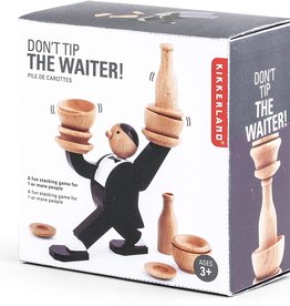 Kikkerland STACKING GAME DON'T TIP THE WAITER