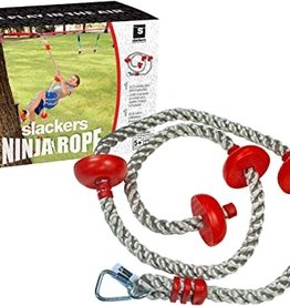 Slackers Slackers Ninja Climbing Rope 5" w/Foot Holds
