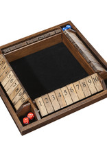Wood Expressions SHUT THE BOX, 4-PLAYER, WOOD