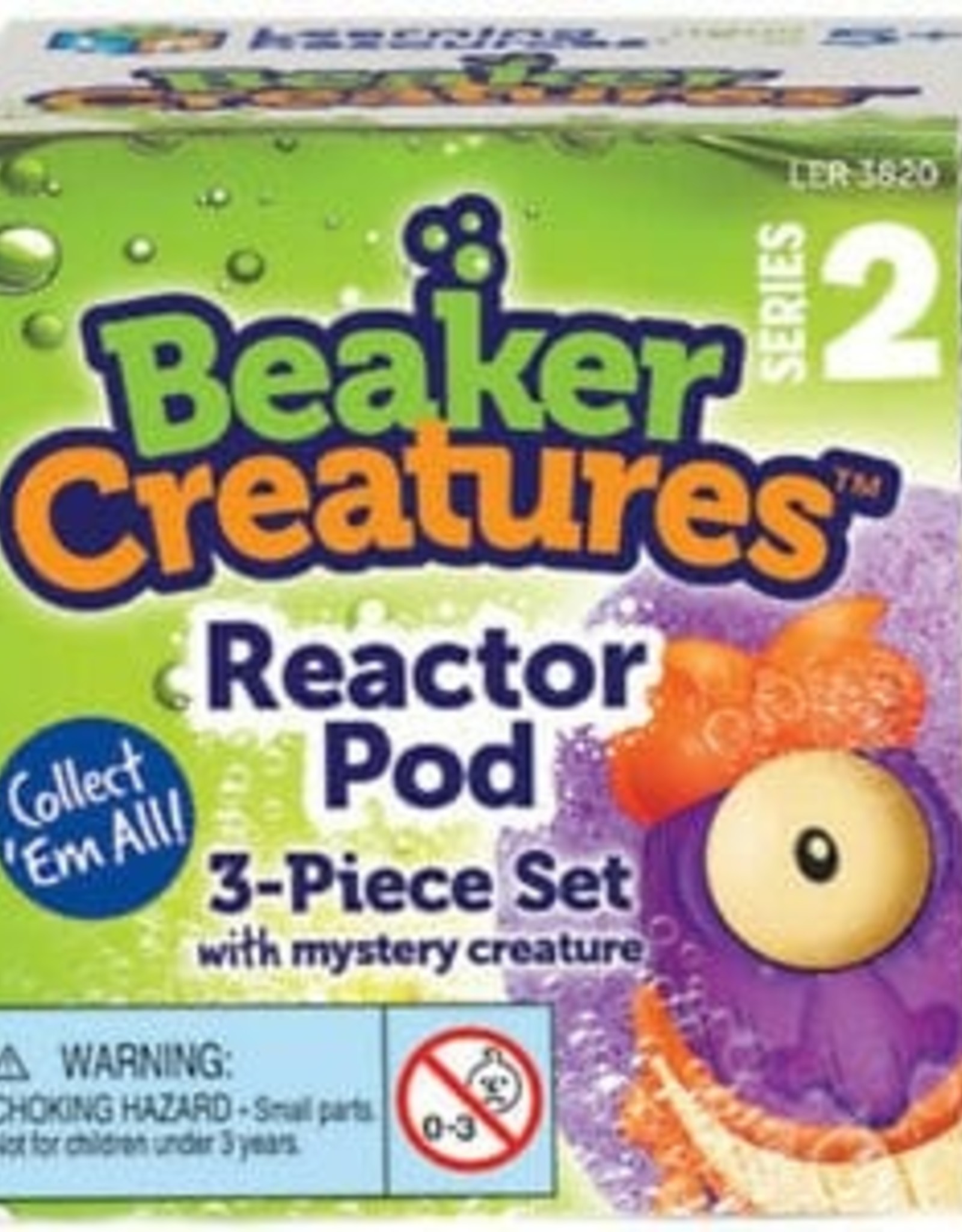Learning Resources Beaker Creatures Series 2 Reactor Pods
