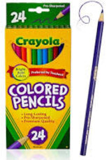Crayola Crayola Pencil Crayons 24 Set