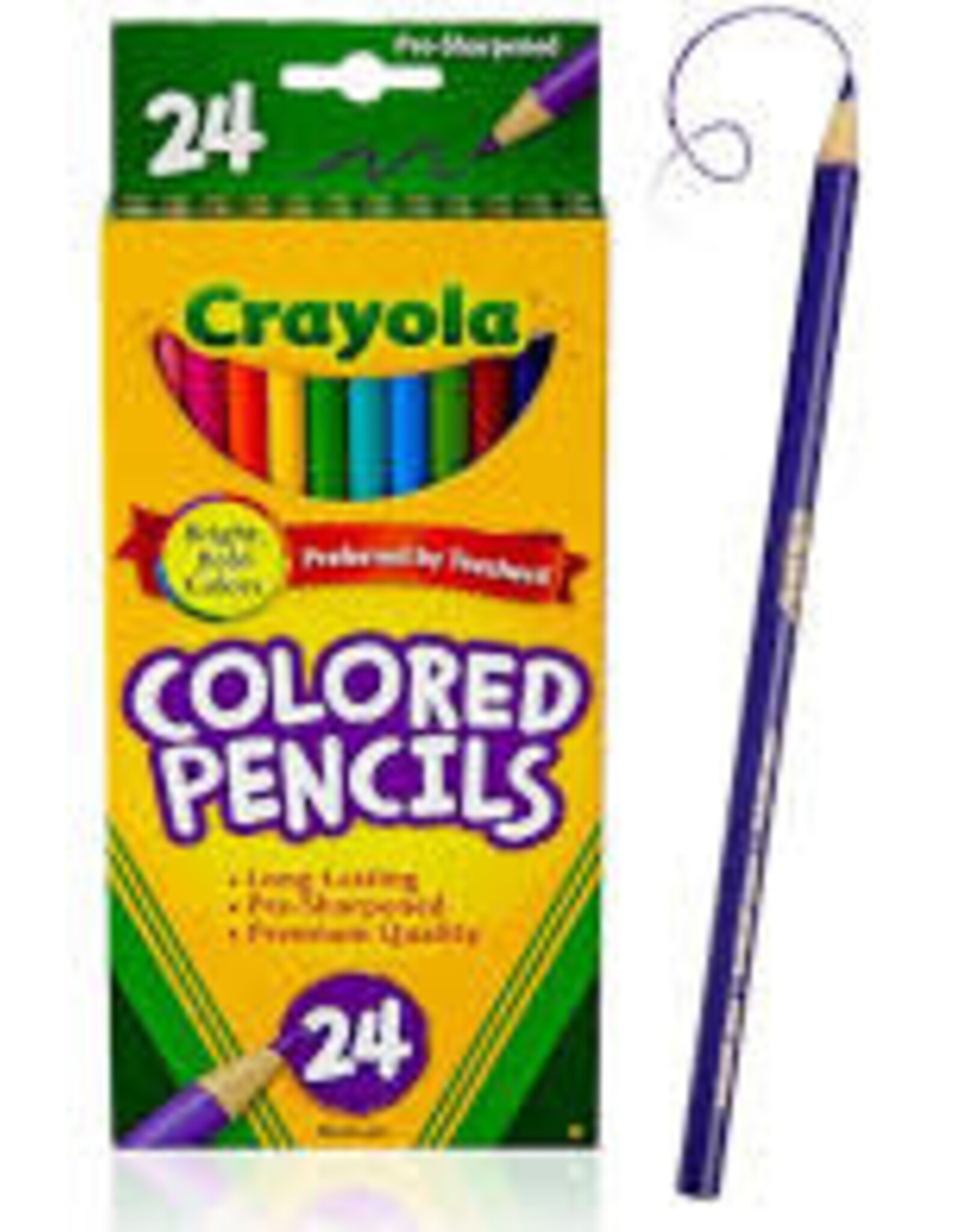 Crayola Crayola Pencil Crayons 24 Set