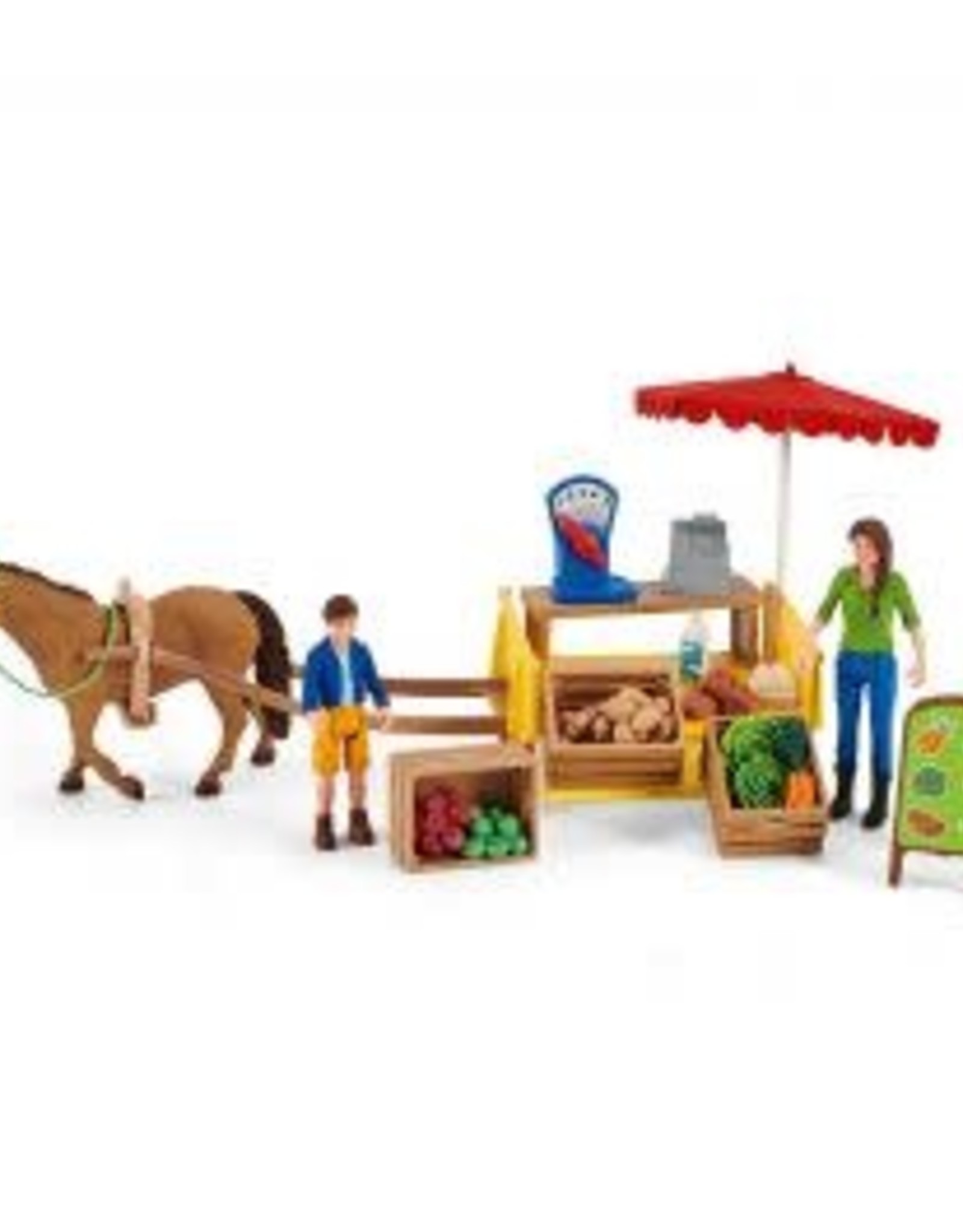 Schleich Farm World Sunny Day Mobile Farm Stand 42528