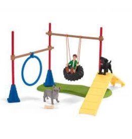 Schleich Farm World Puppy Agility Training 42536