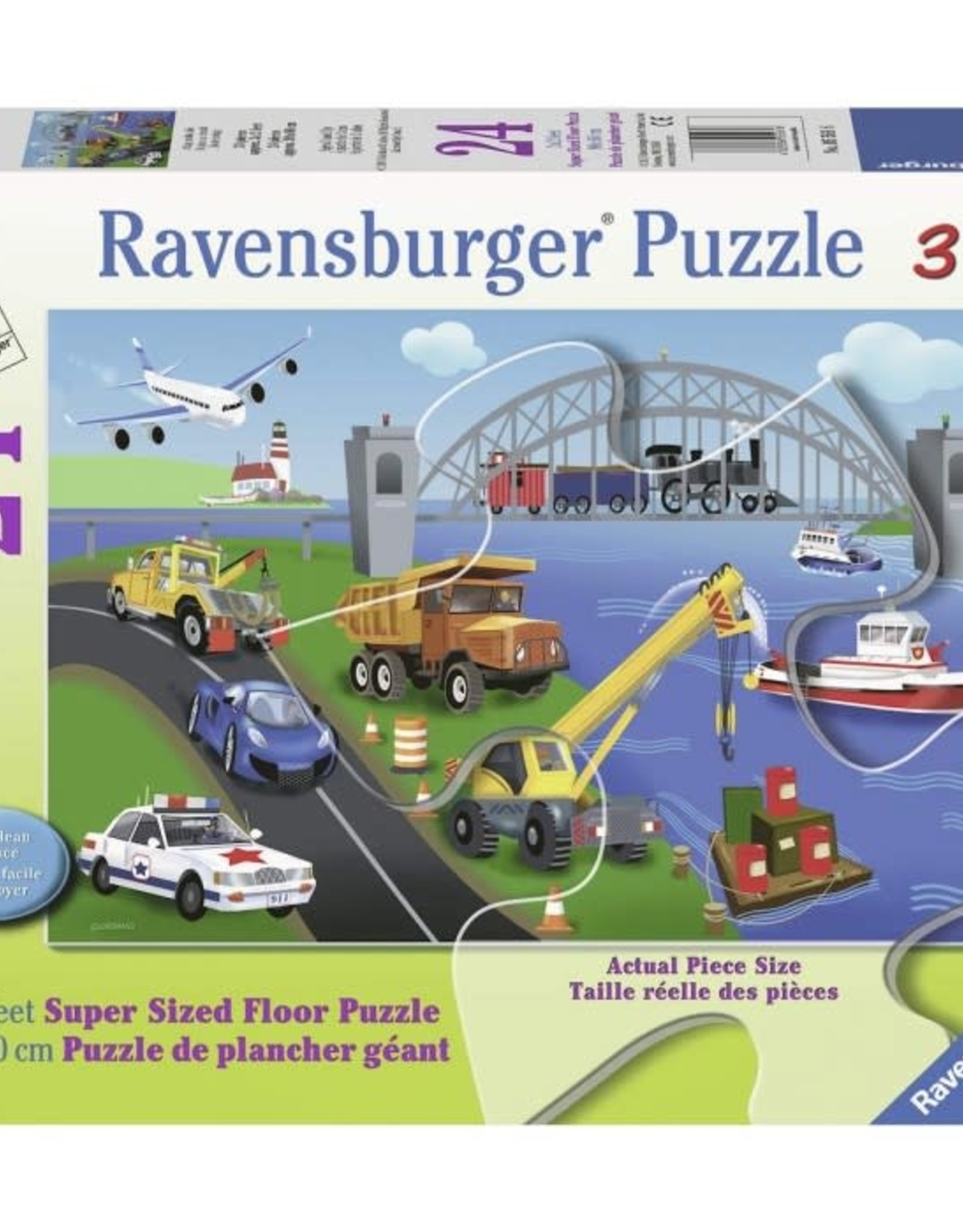Ravensburger A Day on the Job (24PC Floor)