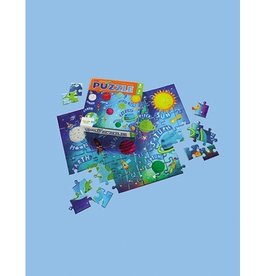 Crocodile Creek 60PC FOIL PUZZLE/ OUTER SPACE