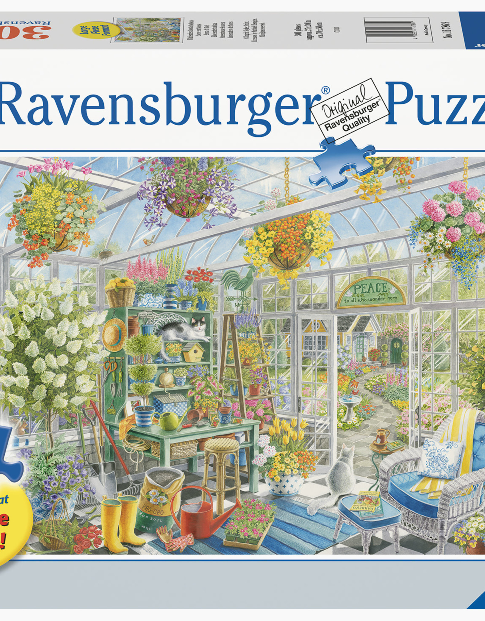 Ravensburger Greenhouse Heaven 300pc LF RAV16786