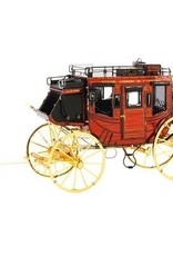 MetalEarth M.E. Wild West - Stage Coach, 3 sh