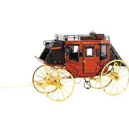 MetalEarth M.E. Wild West - Stage Coach, 3 sh