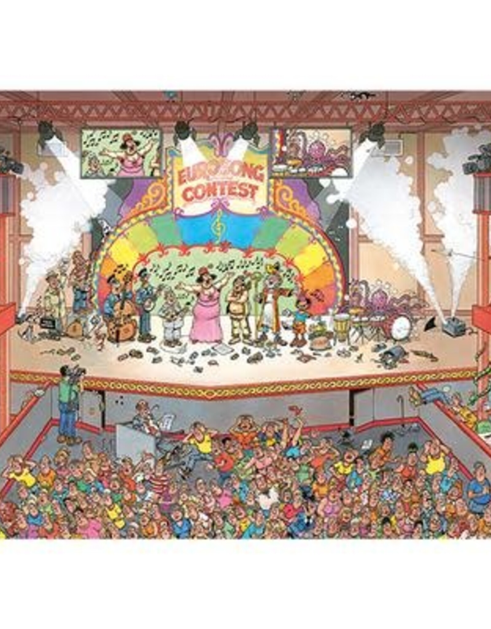 Jumbo Jan Van Haasteren - Eurosong Contest 1000pc