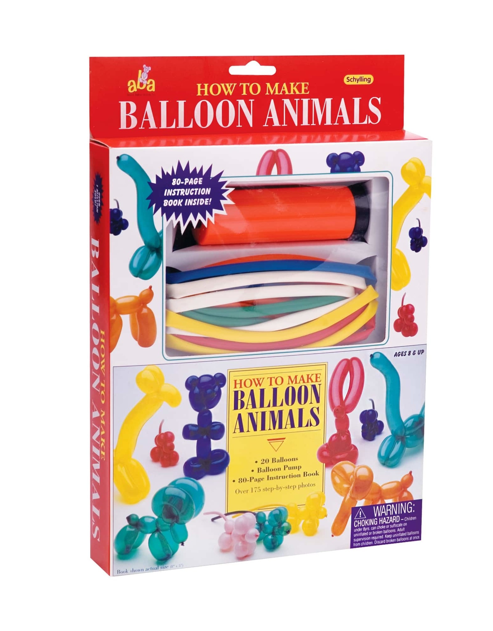 Schylling HOW TO MAKE BALLOON ANIMALS - Monkey Mountain Toys & Games Schylling HOW TO MAKE BALLOON ANIMALS - Monkey Mountain Toys & Games