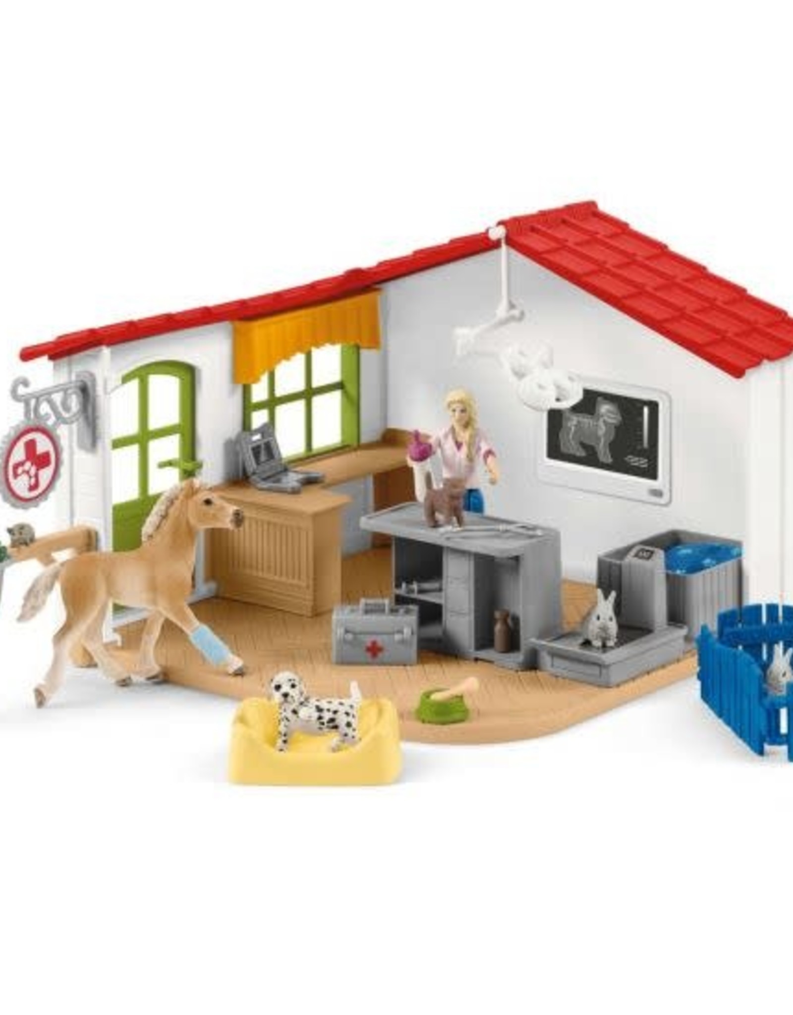 Schleich Vet Practice with Pets 42502