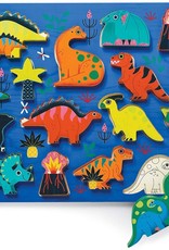 Crocodile Creek 16PC WOOD PUZZLE/DINOSAUR