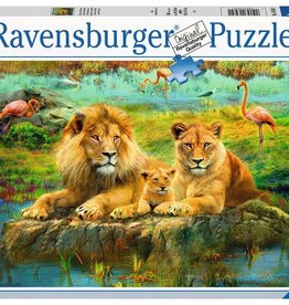 Ravensburger Lions in the Savannah 500pc