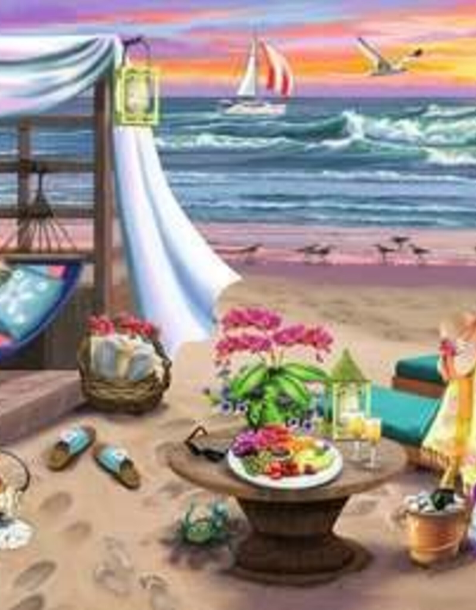 Ravensburger Cabana Retreat 500pc Large FormatRAV16792