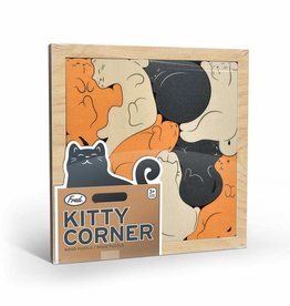 Fred & Friends FRED KITTY CORNER - CAT WOODEN PUZZLE