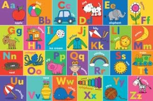 Peter Pauper Press FLOOR PUZZLE ALPHABET - Monkey Mountain Toys & Games