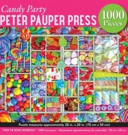 Peter Pauper Press CANDY PARTY 1000 PIECE JIGSAW PUZZLE
