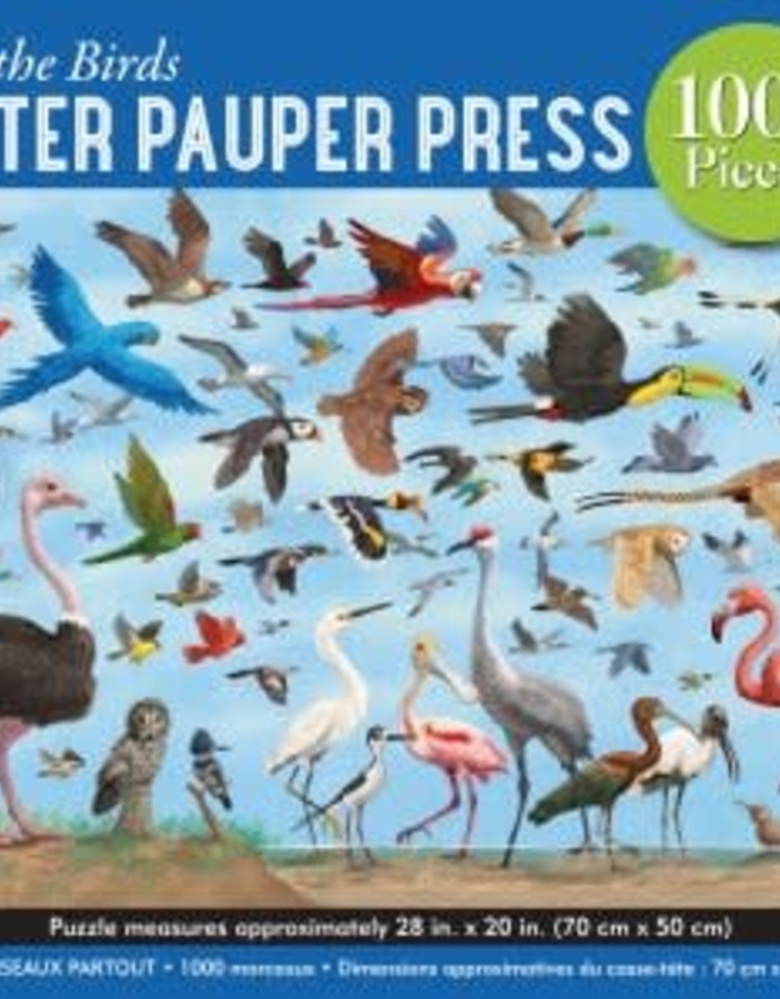 Peter Pauper Press ALL THE BIRDS 1000 PC