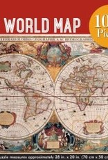 Peter Pauper Press OLD WORLD MAP 1000 PIECE JIGSAW PUZZLE