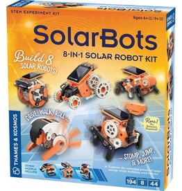 Thames & Kosmos SOLARBOTS - 8-IN-1 SOLAR ROBOT KIT