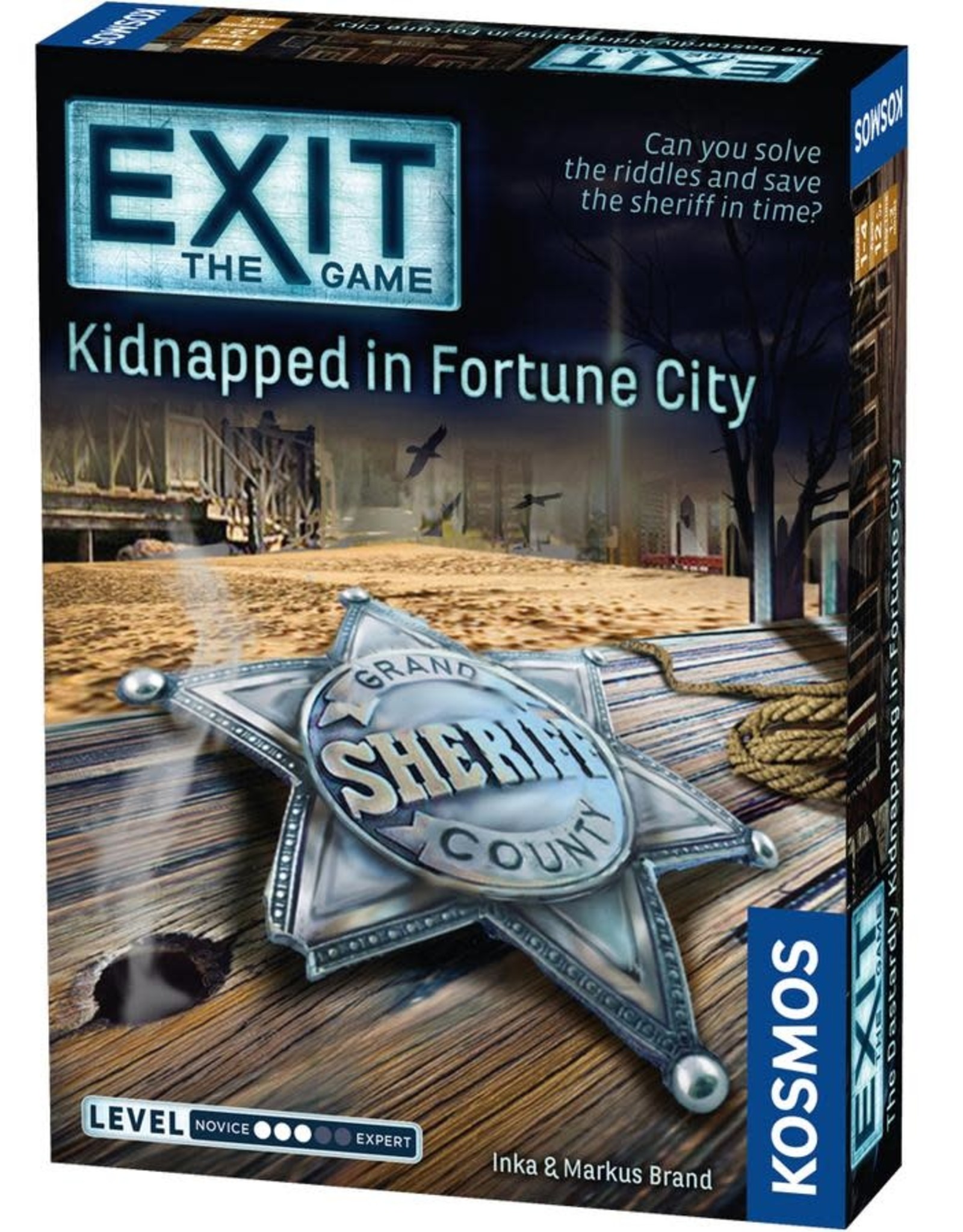 Thames & Kosmos EXIT - THE GAME - Kidnapped in Fortune City
