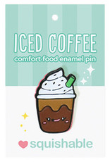 Squishable Enamel Pin - Iced Coffee