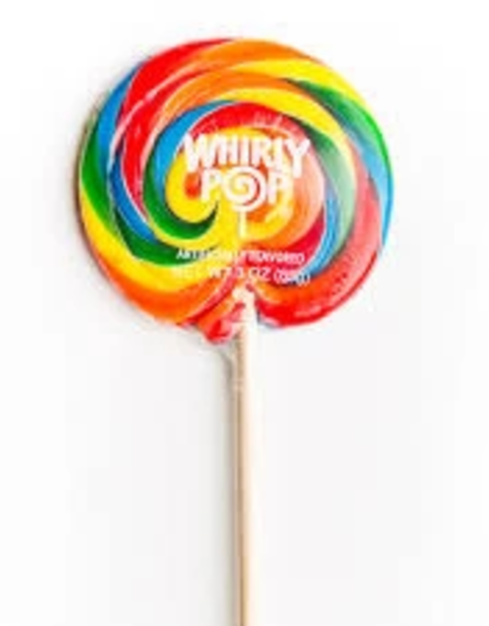 Adams & Brooks Adams & Brooks Whirly Pop Rainbow 3oz 4"