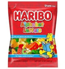 Haribo Haribo Alphabet Letters 5oz