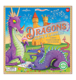 eeBoo DRAGONS SLIPS AND LADDERS BOARD GAME