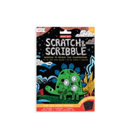 OOLY Mini Scratch & Scribble Art Kit