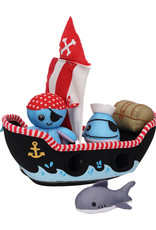 Manhattan Toy Pirate Ship Floating Fill n Spill Bath Toy