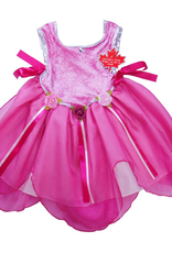 Great Pretenders Forest Fairy Tunic, Dk Pink, Size 5-6