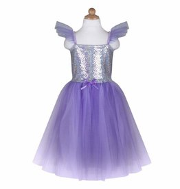 Great Pretenders Sequins Princess Dress, Lilac, Size 3-4