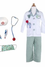 Great Pretenders Green Doctor Set Includes 8 Accessories, Size 5-6