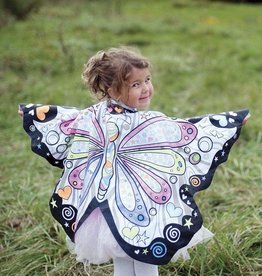 Great Pretenders Colour-A-Cape, Butterﬂy Wings, Size 4-7, Boxed
