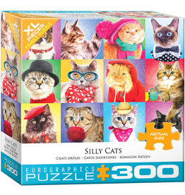 Eurographics Silly Cats 300pc (Modular box)