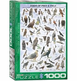 Eurographics Birds of Prey and Owls 1000pc