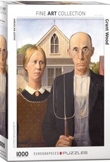 Eurographics American Gothic by Grant Wood 1000pc